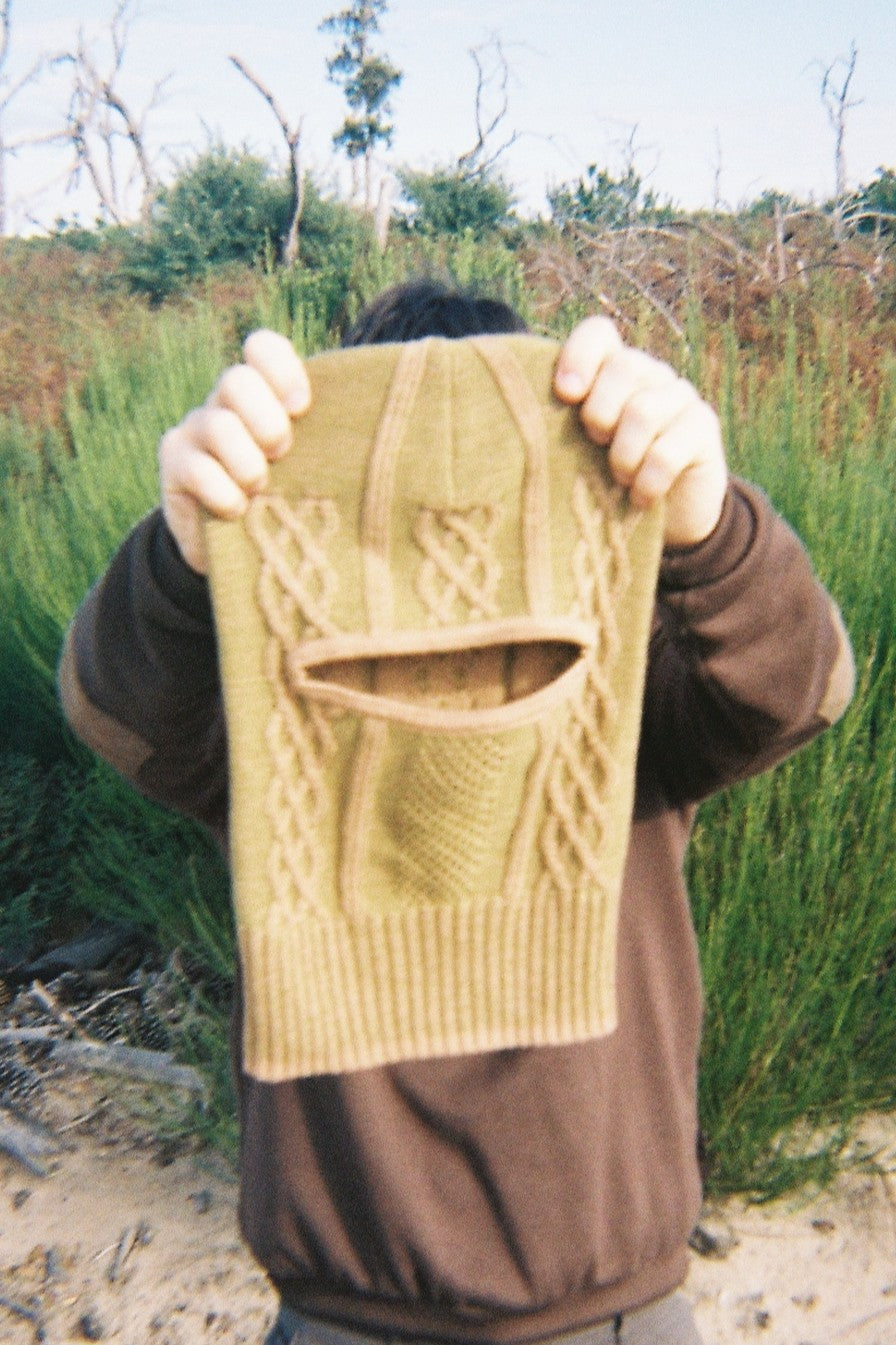 Cagoule Tricotée 100% coton - Morrigan