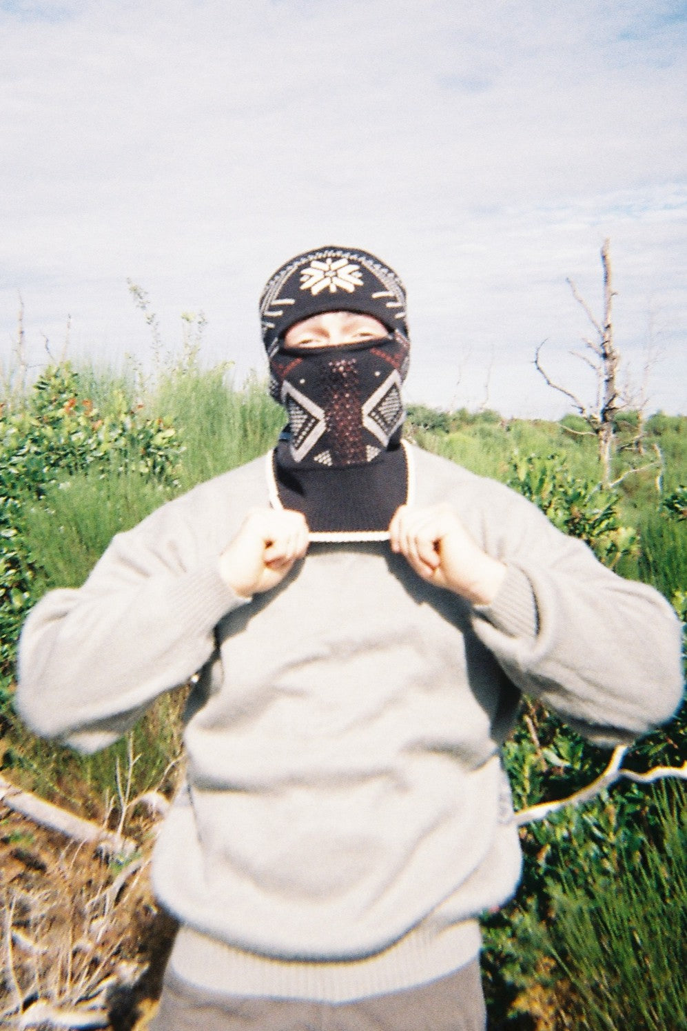 Cagoule Tricotée 100% coton - Skadi
