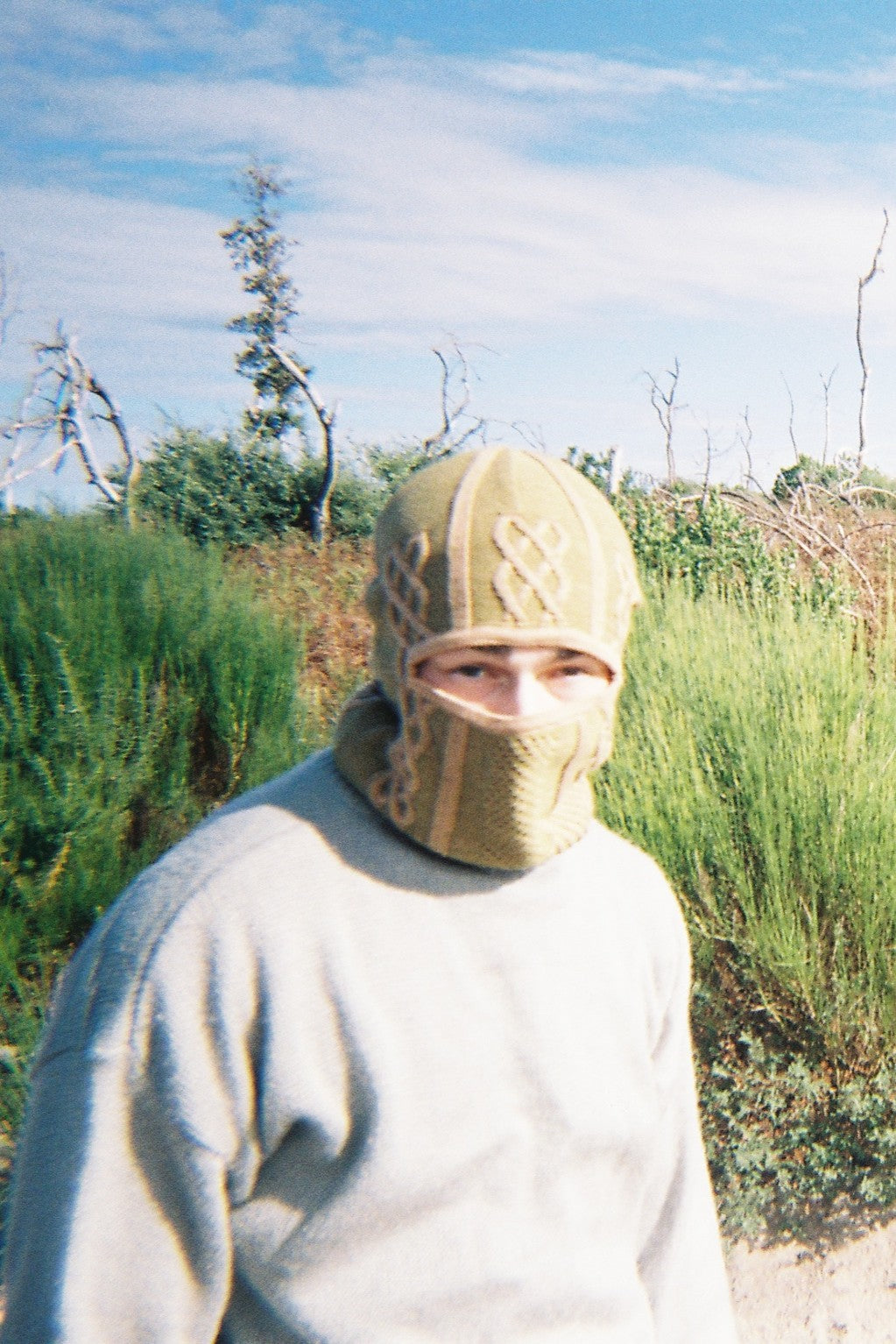 Cagoule Tricotée 100% coton - Morrigan
