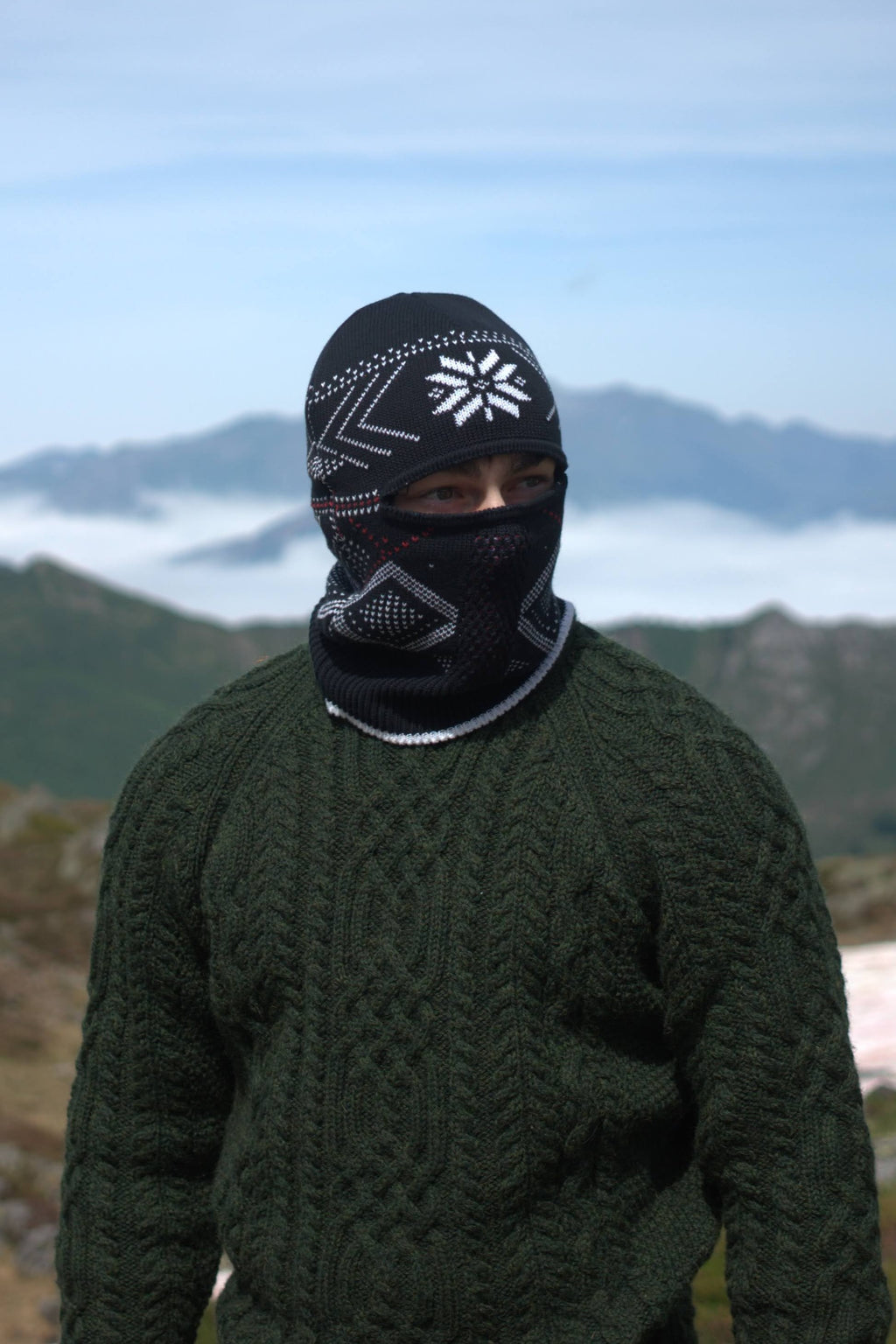 Cagoule Tricotée 100% coton - Skadi