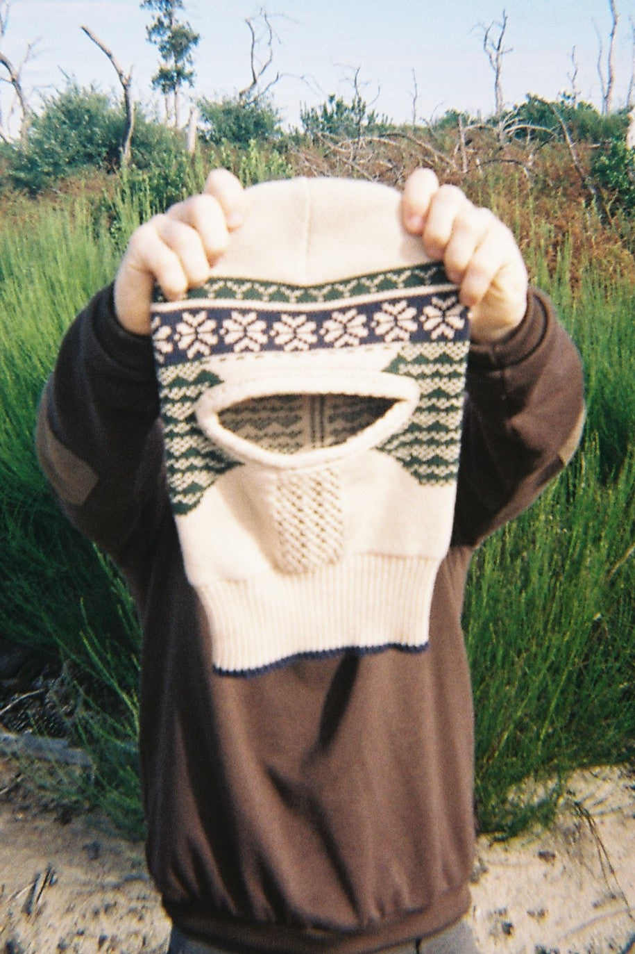 Warm Knitted Balaclava - Frosthelm